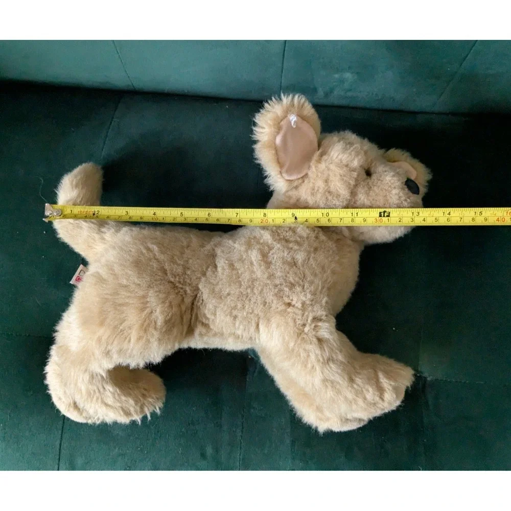 Vintage 90s Douglas Cuddle Toy Golden Retriever Plush Yellow Dog Retired 14'' - Picture 7 of 7
